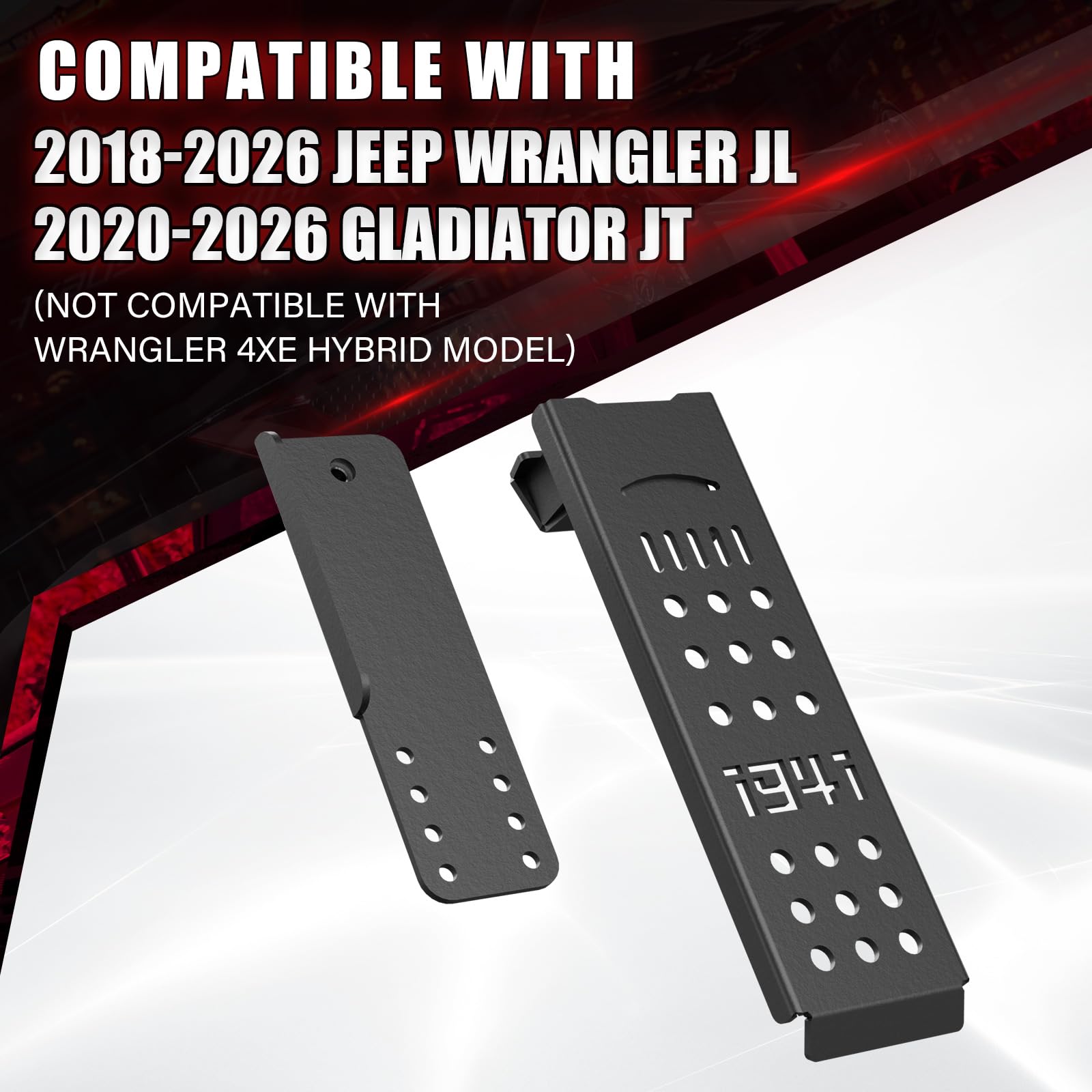 YZONA steel left pedal for Gladiator JT enhances pedal control during off-road adventures.