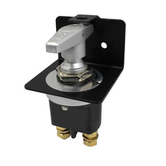 YZQPNB battery disconnect switch with lockout plate for secure on/off control.