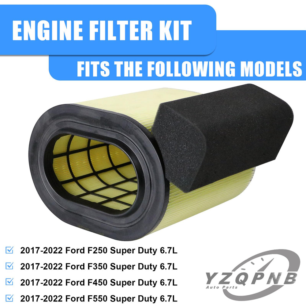 YZQPNB FA1927 air filter helps keep intake air clean for consistent performance.