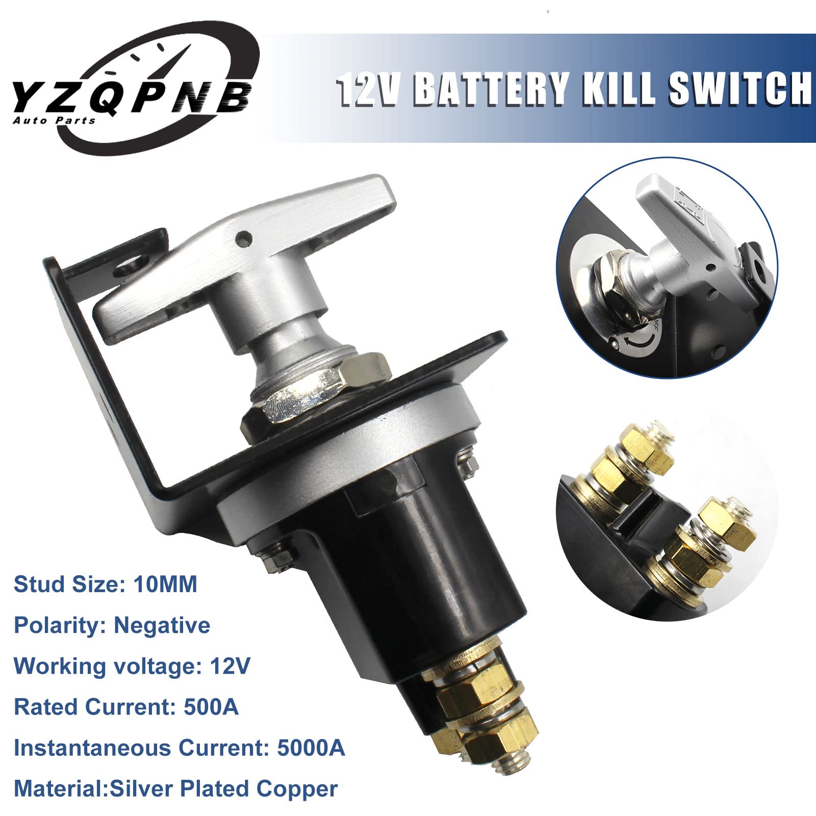 YZQPNB heavy-duty fixed die-cast handle ensures reliable operation.