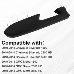 YZQPNB armrest release handle close-up on left driver side
