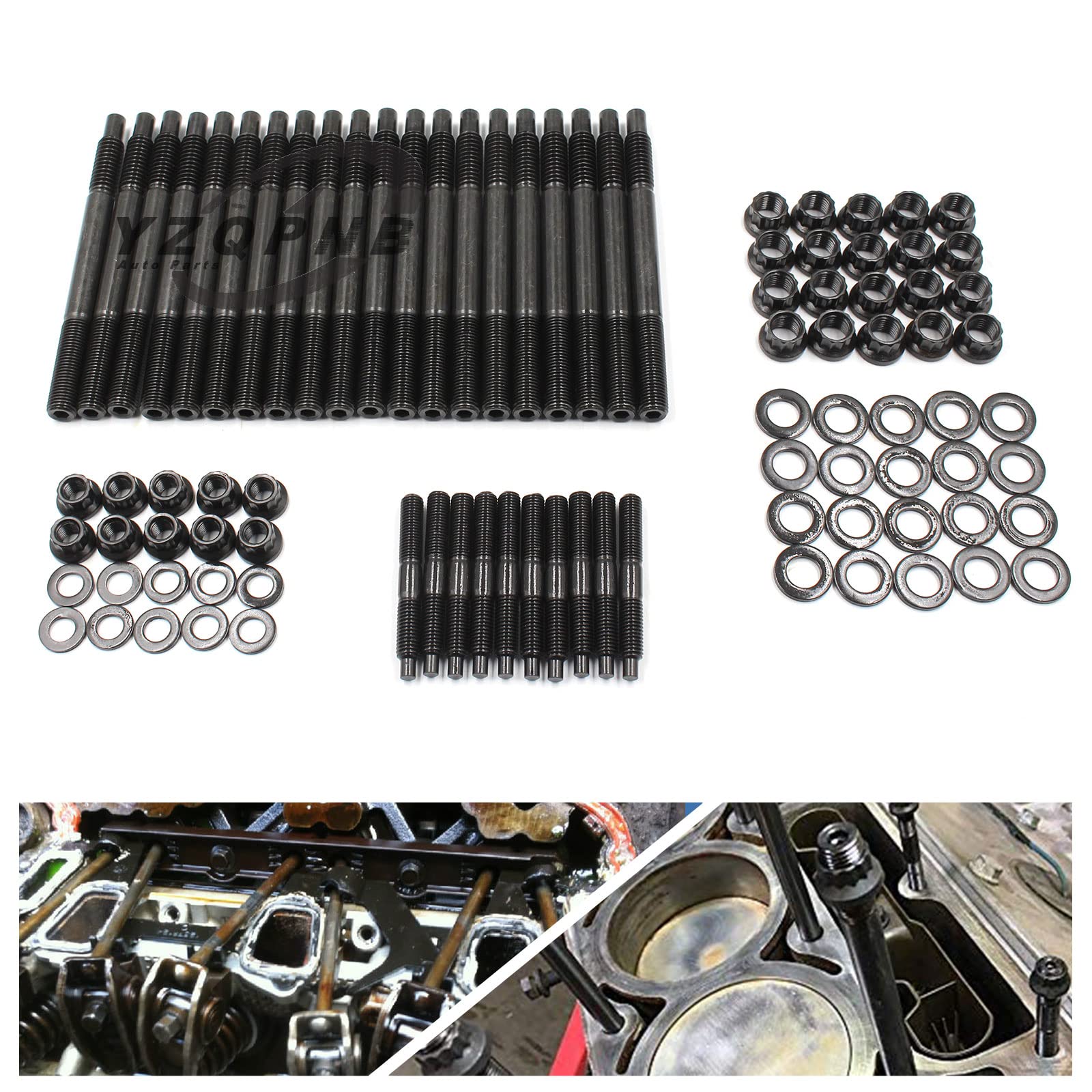 YZQPNB 20 M11 head studs pack for reliable cylinder sealing.