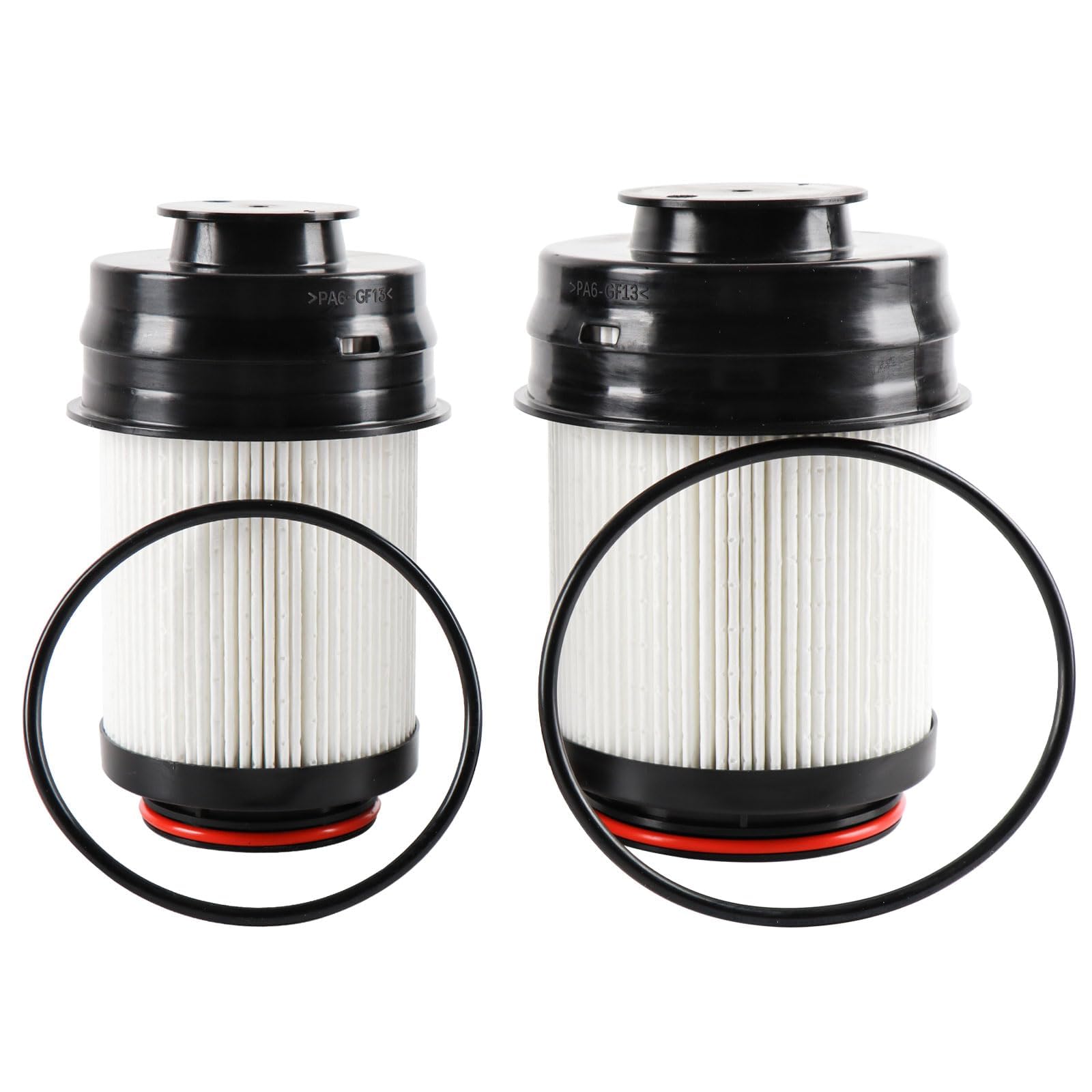 YZQPNB fuel filter cartridge side view showing robust housing and seals.