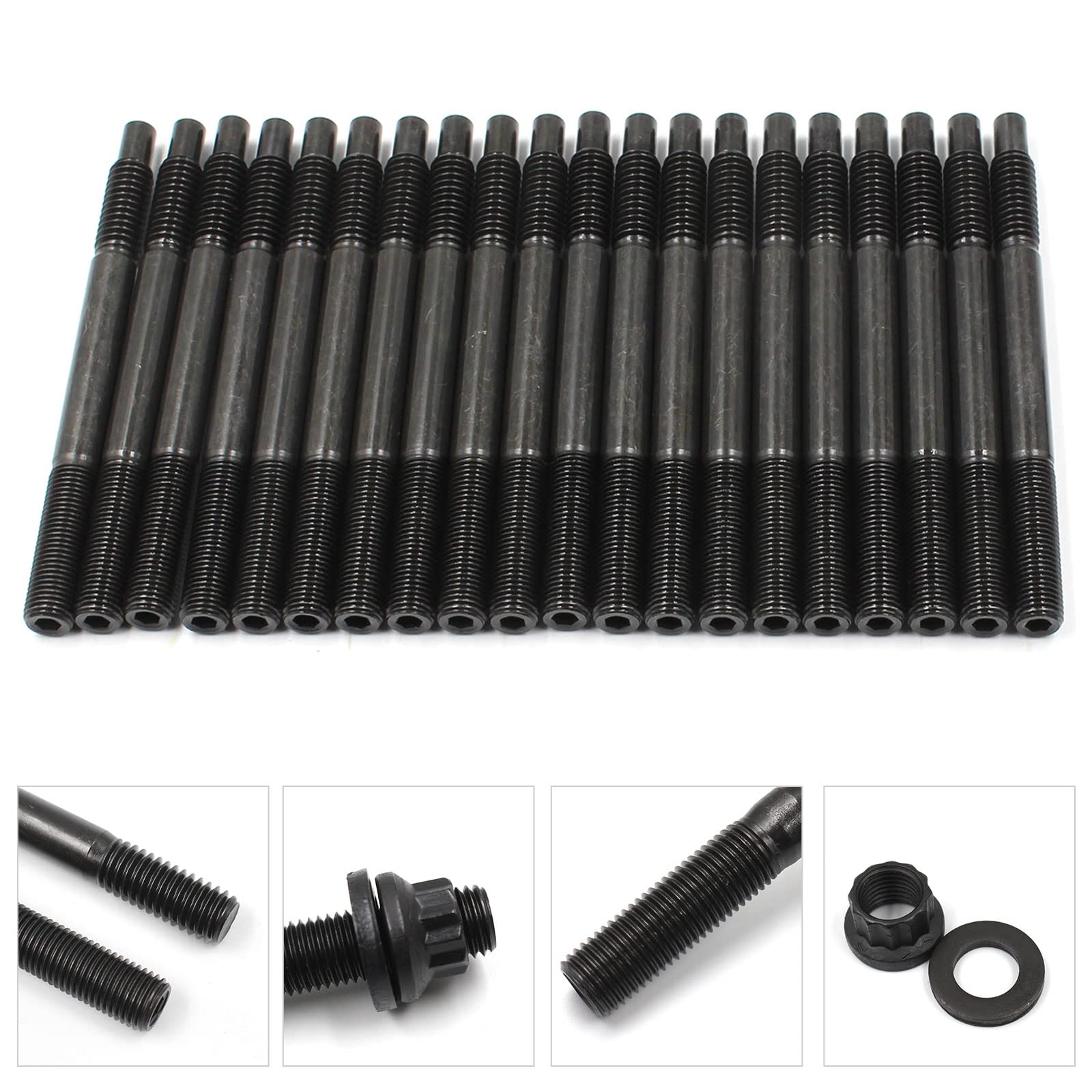 YZQPNB 10 M8 studs bundle with corrosion-resistant finish.