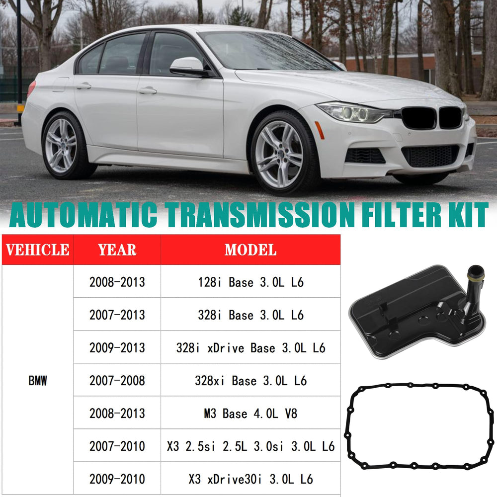 YzusGomumu assembly view showing compatible components for BMW transmission service