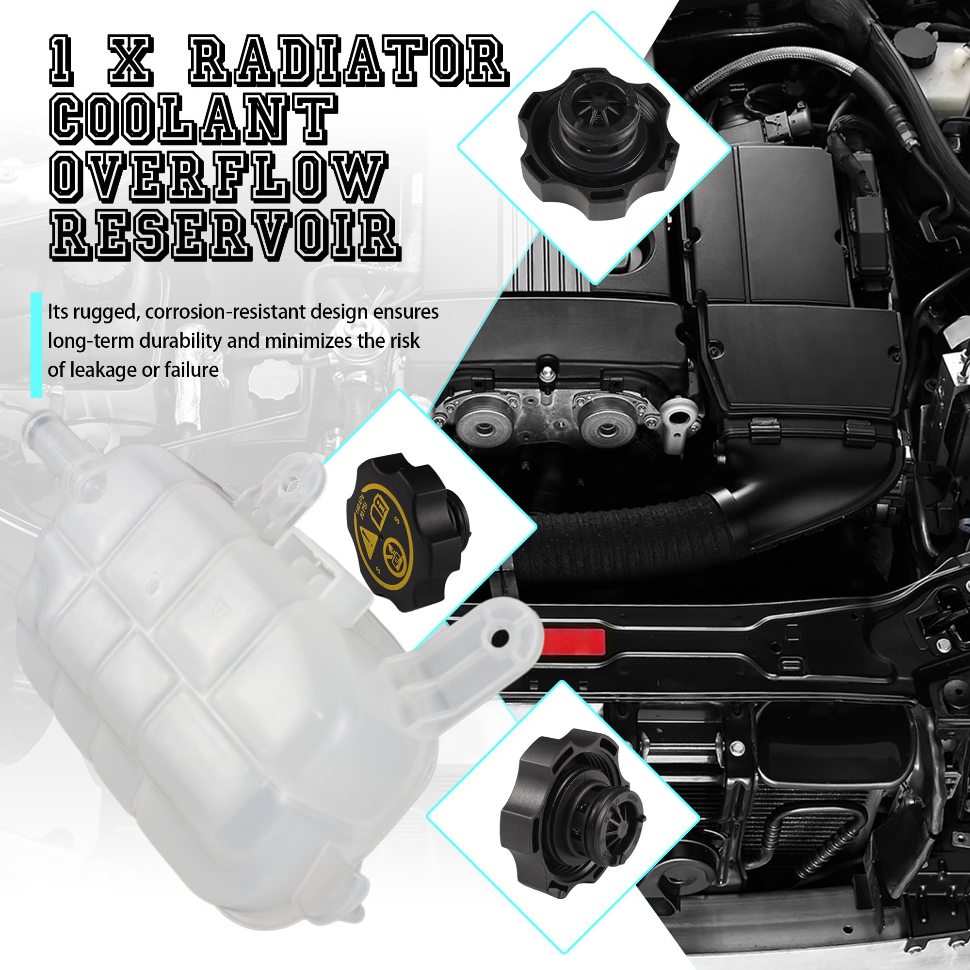 YzusGomumu Chevy Tracker 2013-2014 1.8L overflow reservoir for overflow management