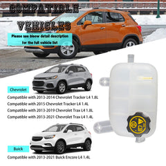YzusGomumu Chevy Trax 1.8L overflow tank helps prevent leaks during heat cycles