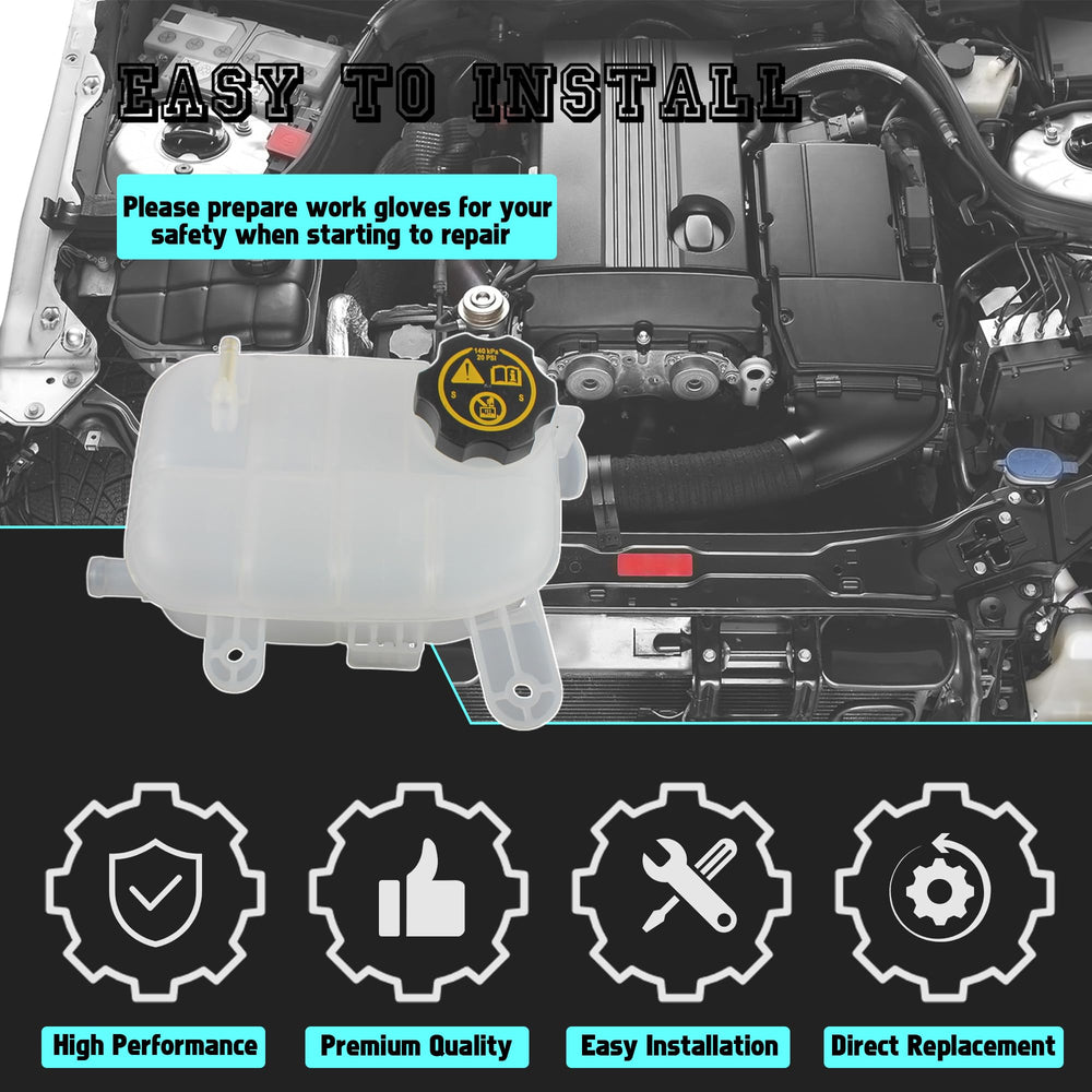 YzusGomumu Chevy Trax 2013-2021 1.4L reservoir keeps coolant ready for use