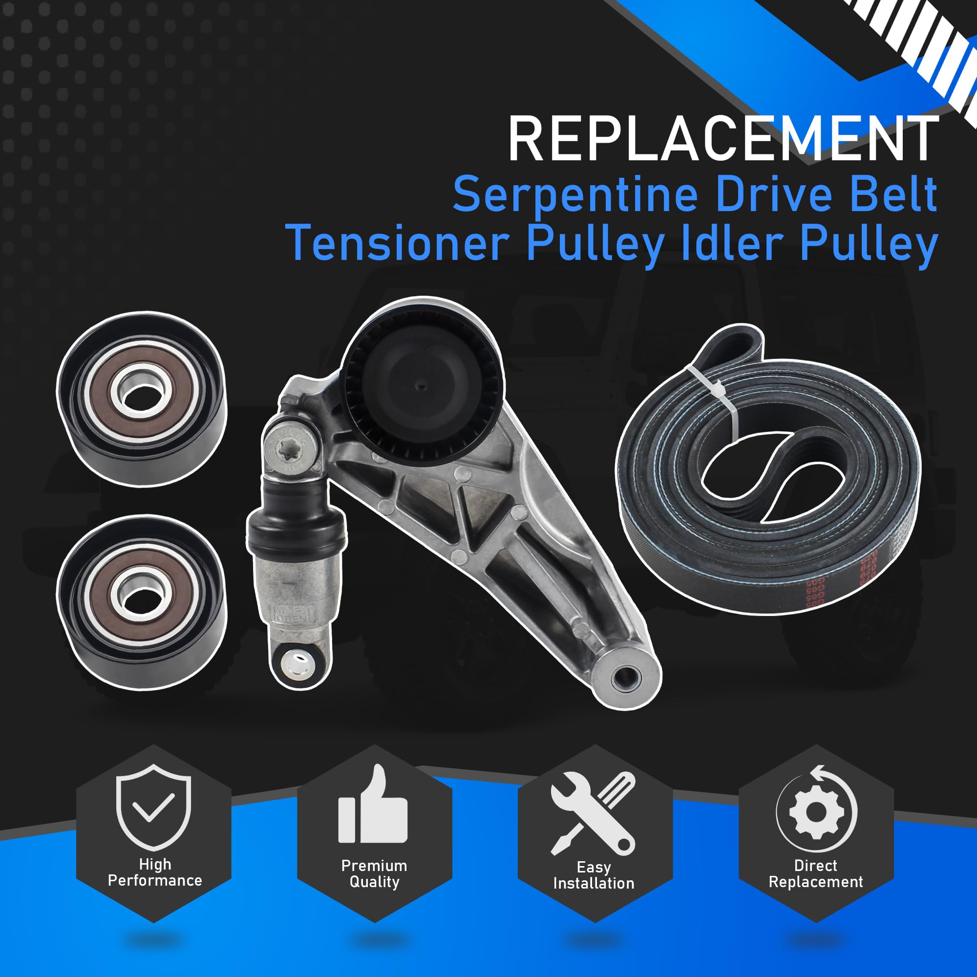 YzusGomumu belt system assembly shown for long-lasting performance