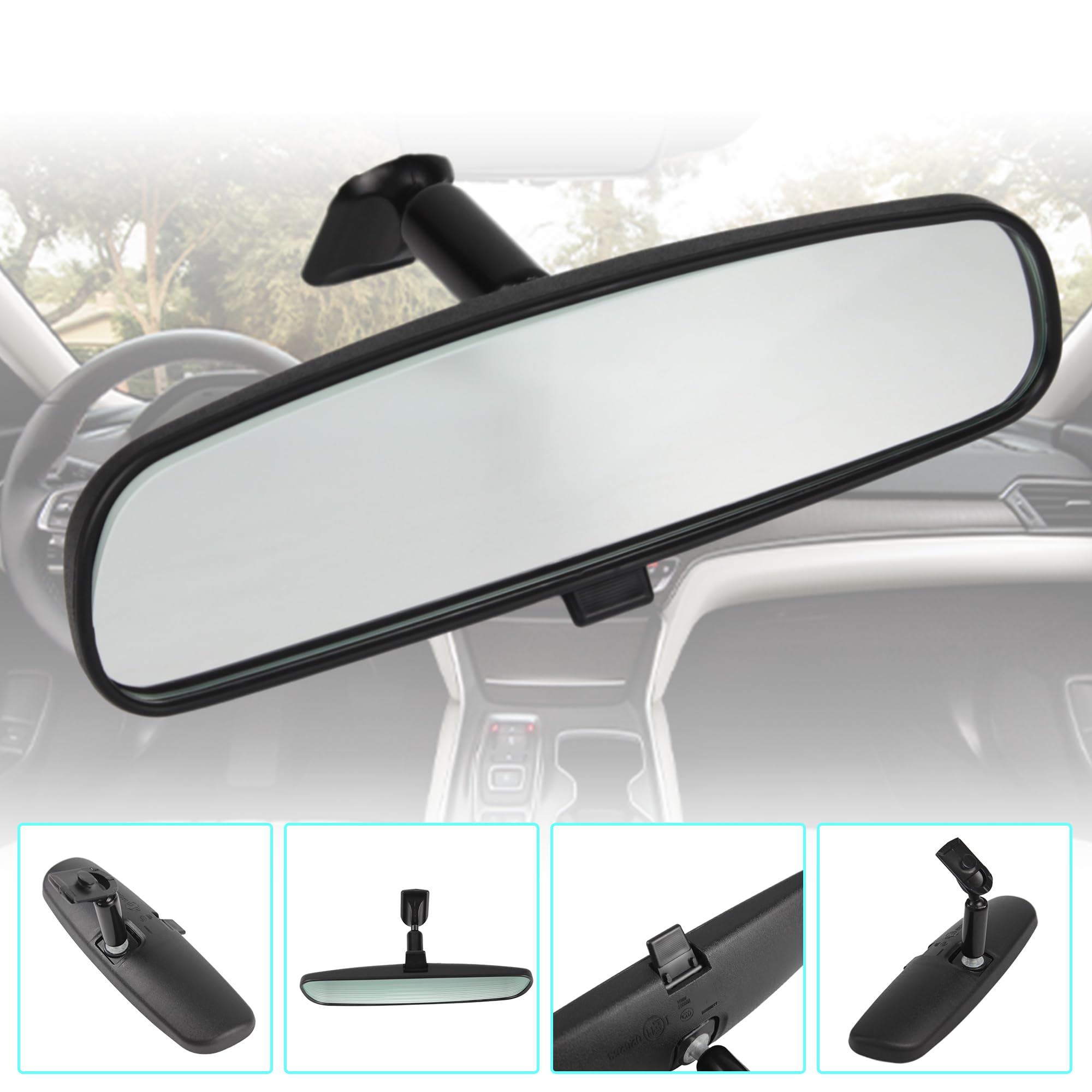 YzusGomumu easy-install rear-view mirror quick replacement with existing bracket for secure fit