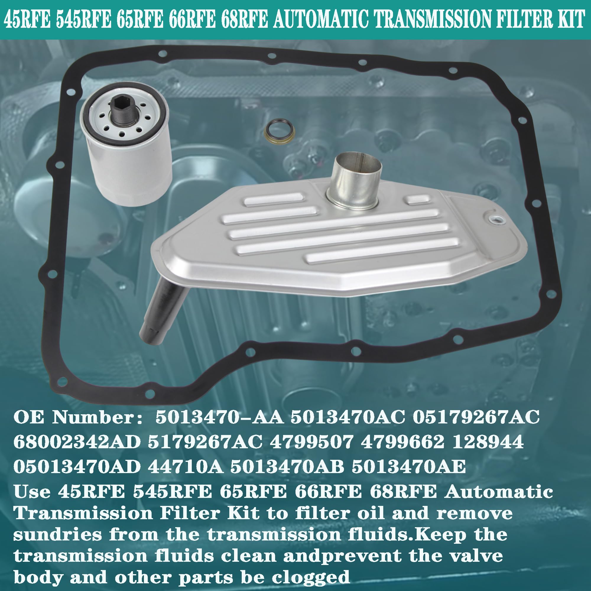 YzusGomumu filter kit components neatly laid out for easy replacement.