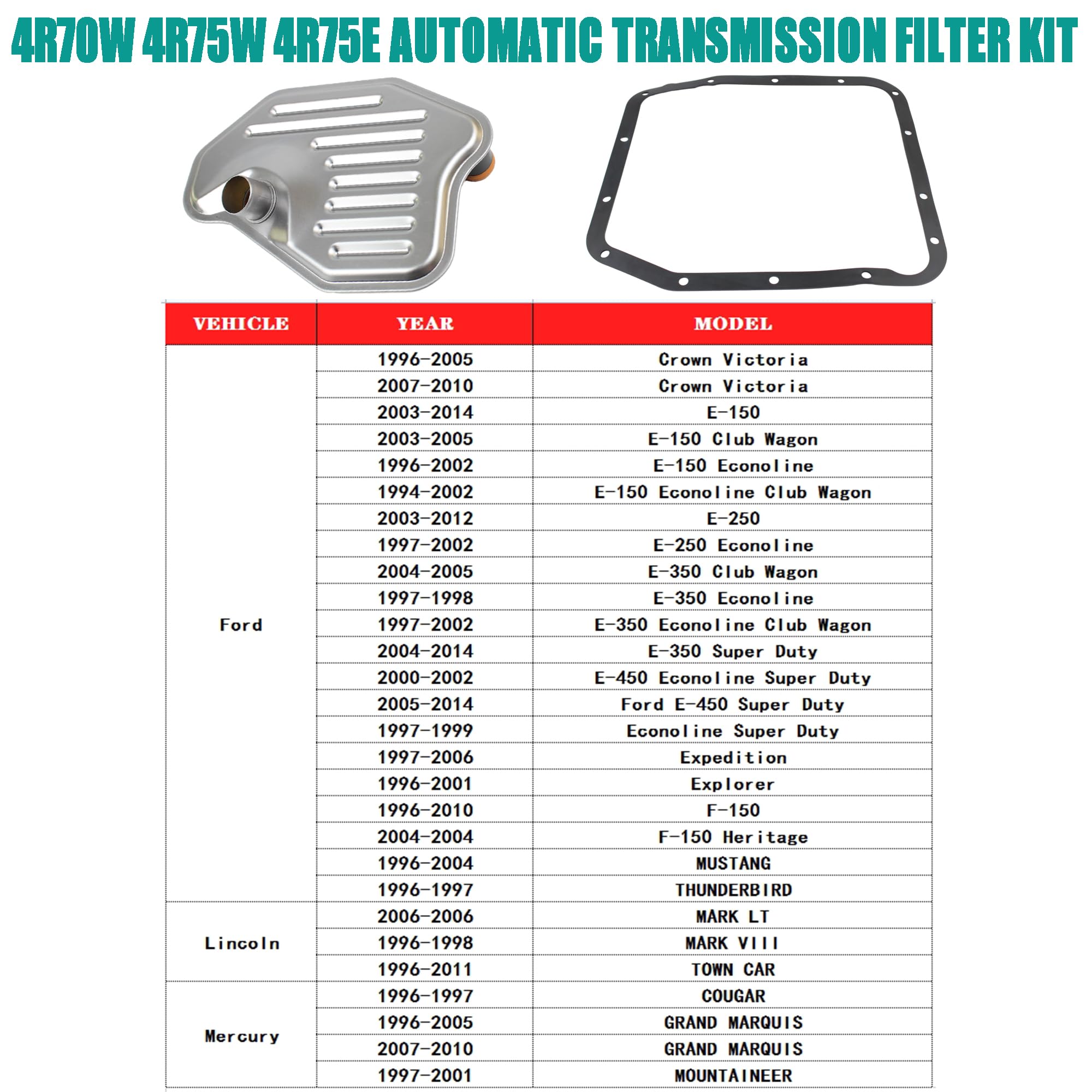 Installation view shows how to replace the filter for smoother gear changes.