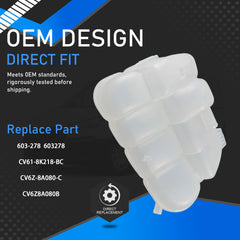 YzusGomumu Ford Escape reservoir compatibility for easy replacement and stable engine temps.