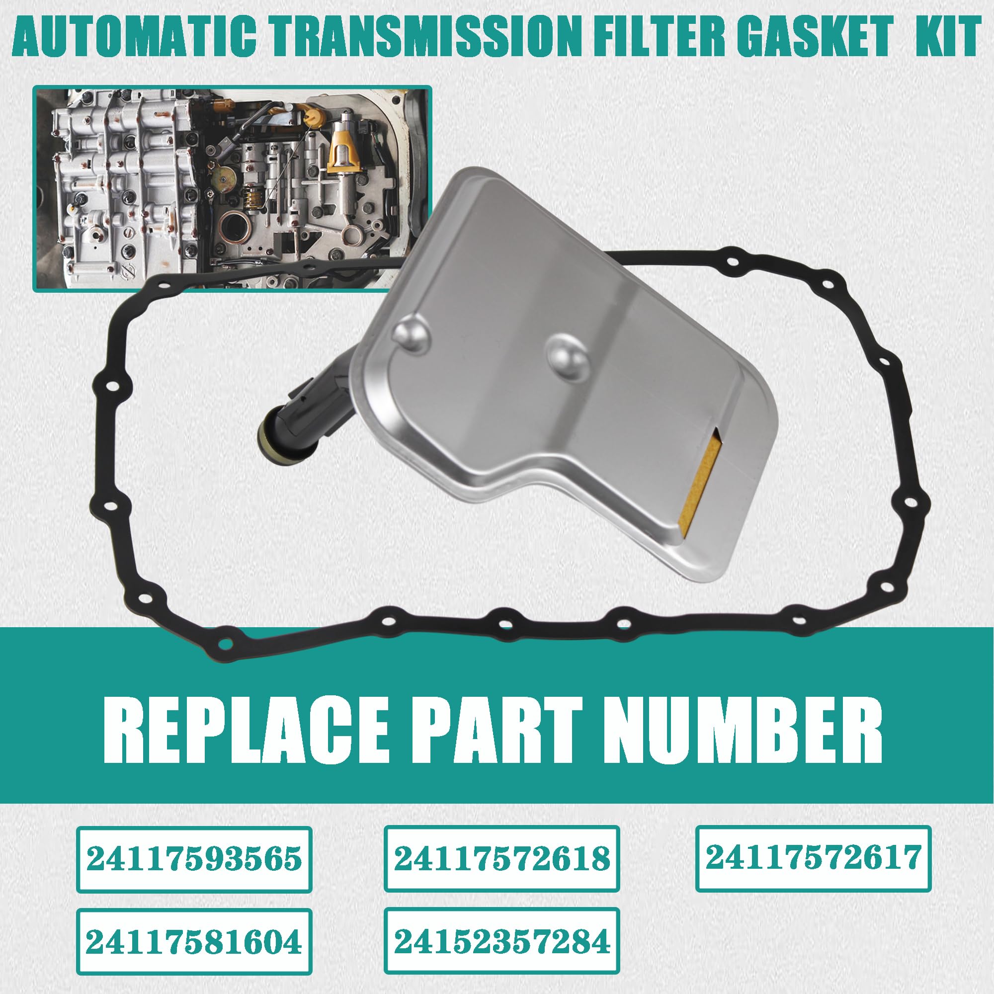 YzusGomumu gasket set ensures durable fit for 6L45E CL45E transmissions