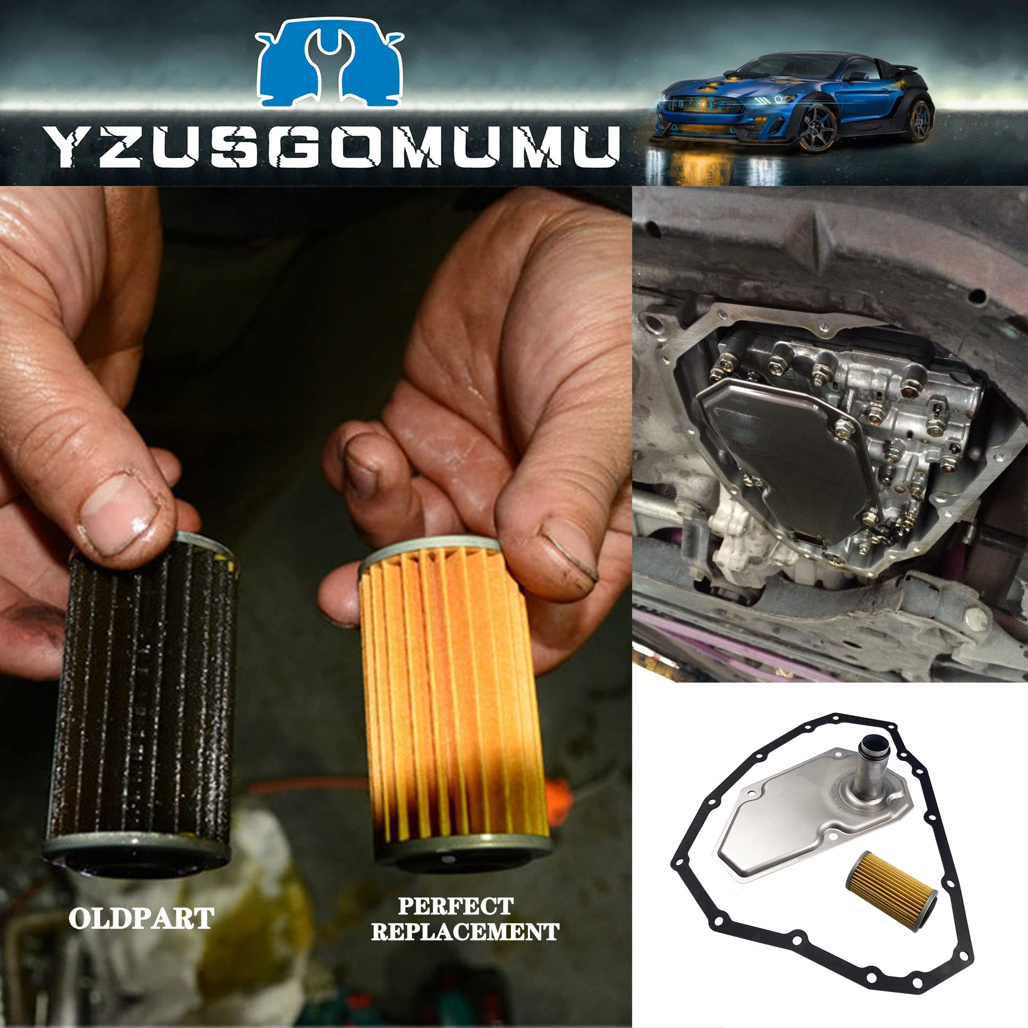 YzusGomumu gearbox oil filter helps maintain fluid integrity under demanding conditions.