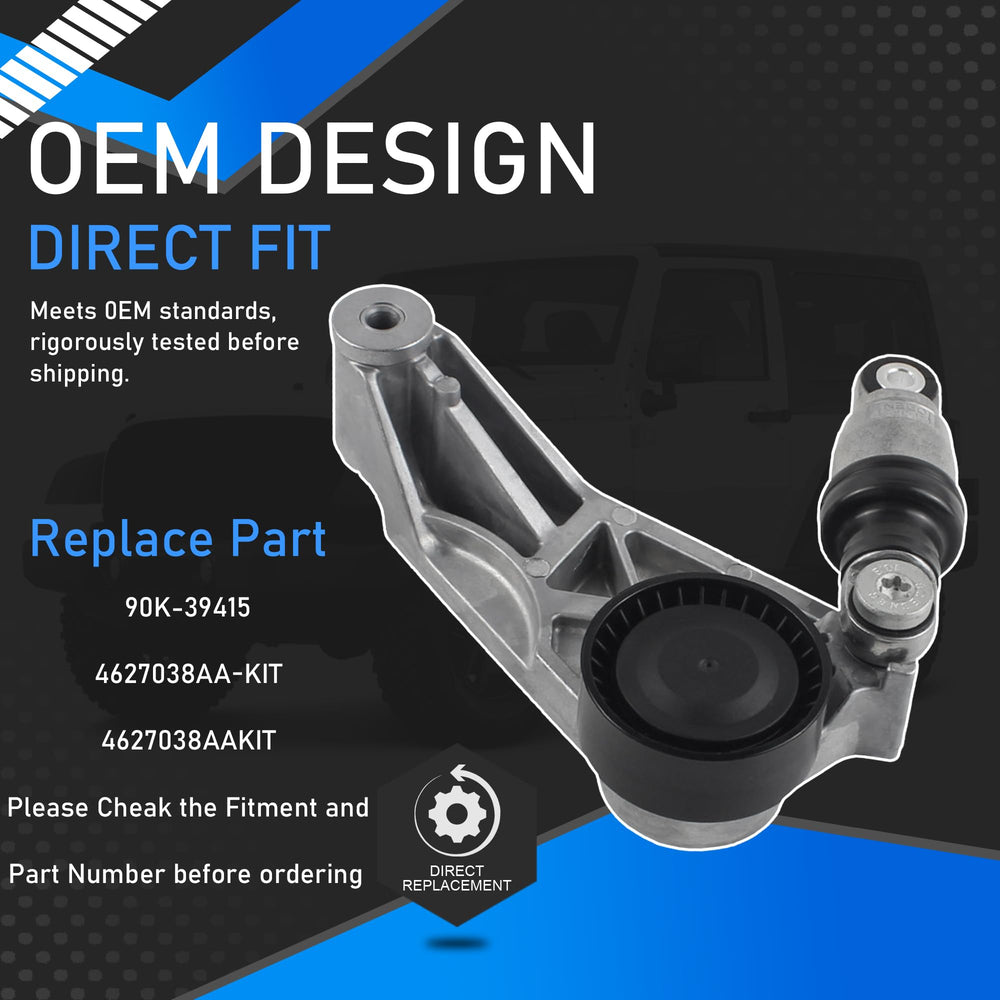 YzusGomumu idler pulley mounted for smooth engine operation