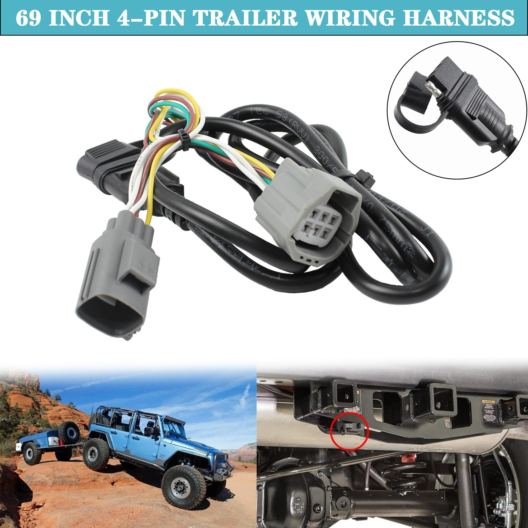 YzusGomumu isolated wiring protects your Jeep's electrical system when towing