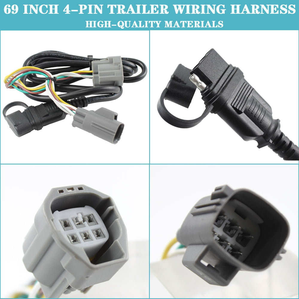 YzusGomumu 67 inch harness supports safe, visible trailer lighting on the road