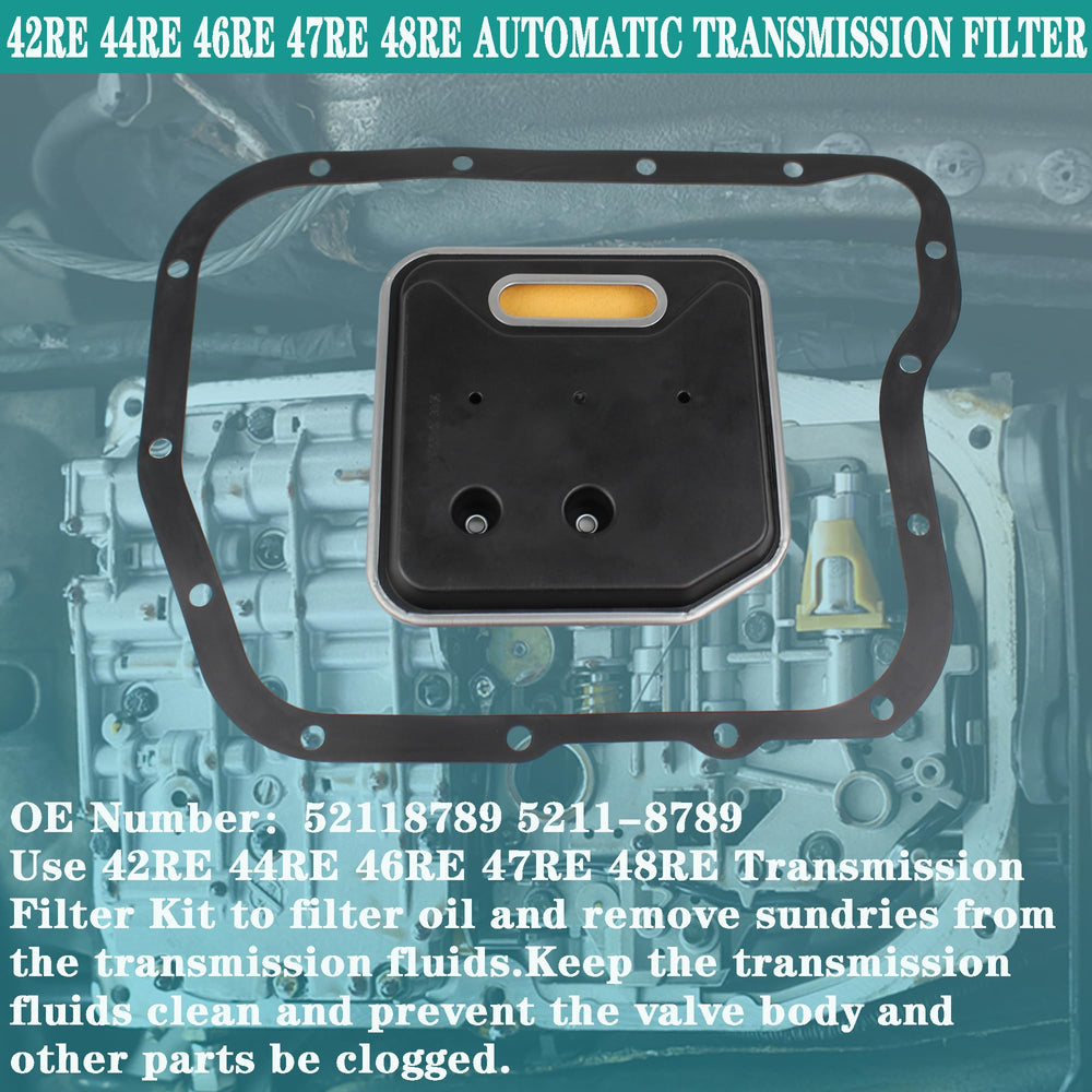 YzusGomumu OE-number-label confirms compatibility with 42RE-48RE kits.