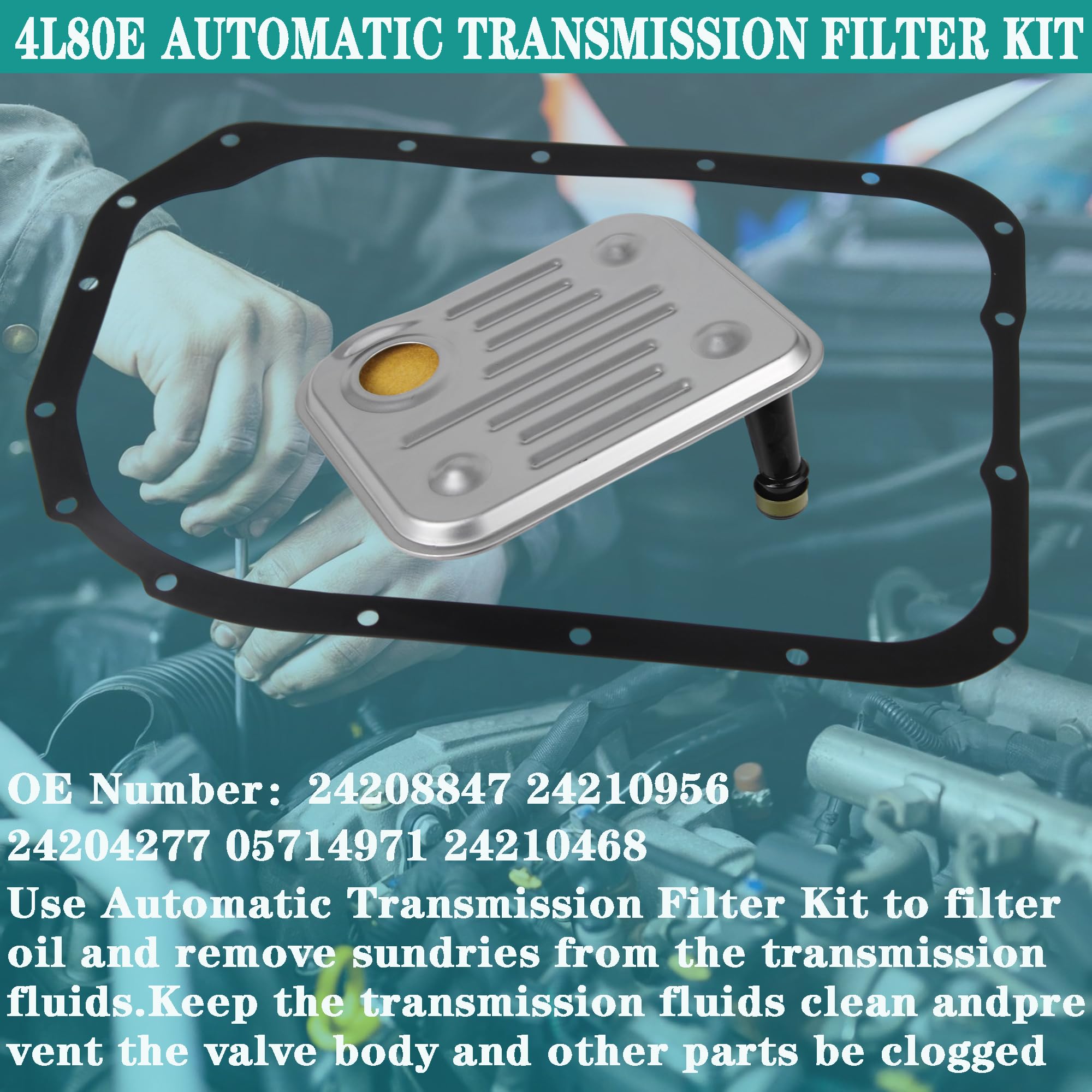 YzusGomumu oil pan gasket kit visible seal designed for leak prevention.