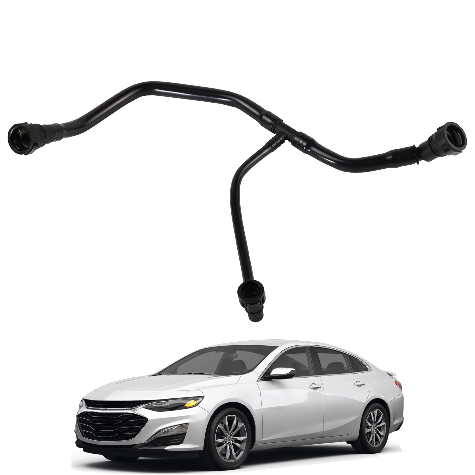 YzusGomumu PCV valve tube assembly showing quick-install design for Cruze Malibu Trax
