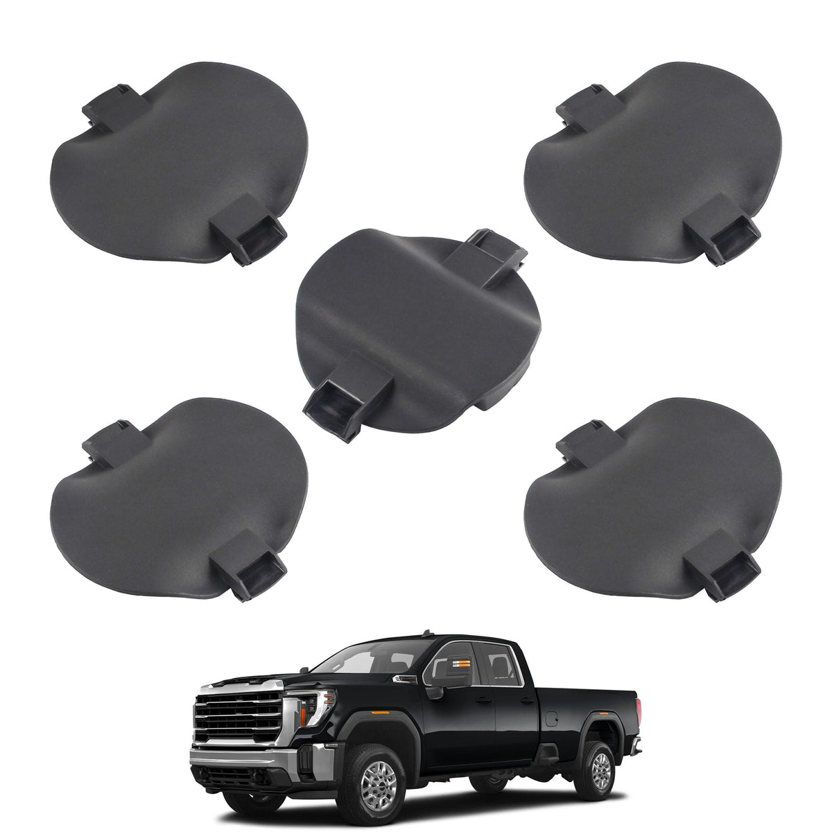 YzusGomumu center hole cover provides seamless fit and weather protection for the hitch