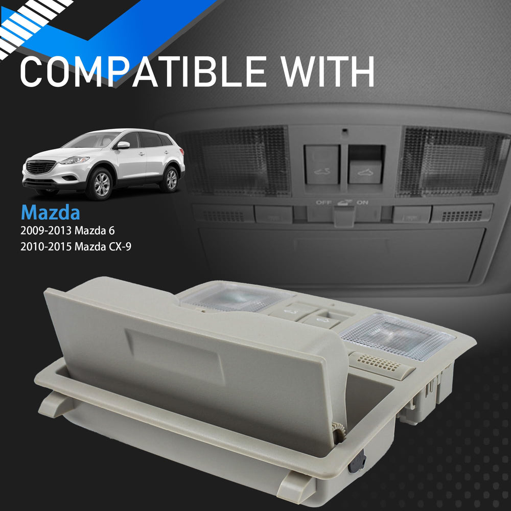 YzusGomumu overhead console light with plug-and-play installation for easy fit.