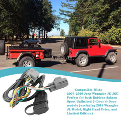 YzusGomumu plug-and-play trailer harness makes installation quick and clean