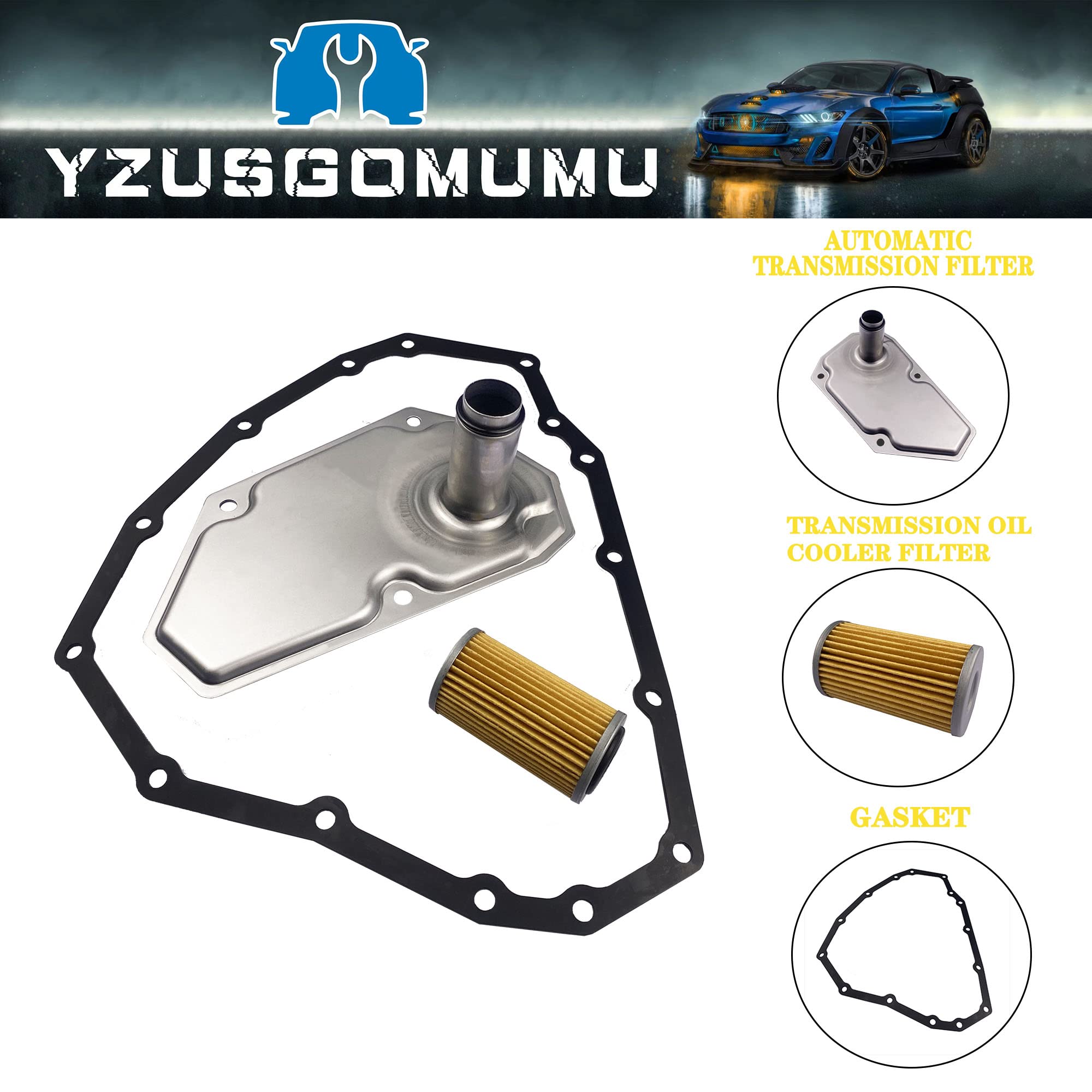 YzusGomumu Sentra filter kit ensures reliable gear engagement.