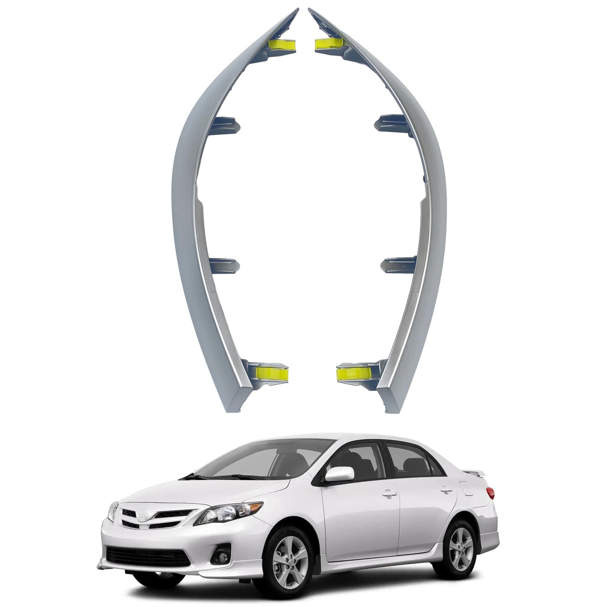 YzusGomumu left upper dashboard cover for Corolla protects the surface from sun damage