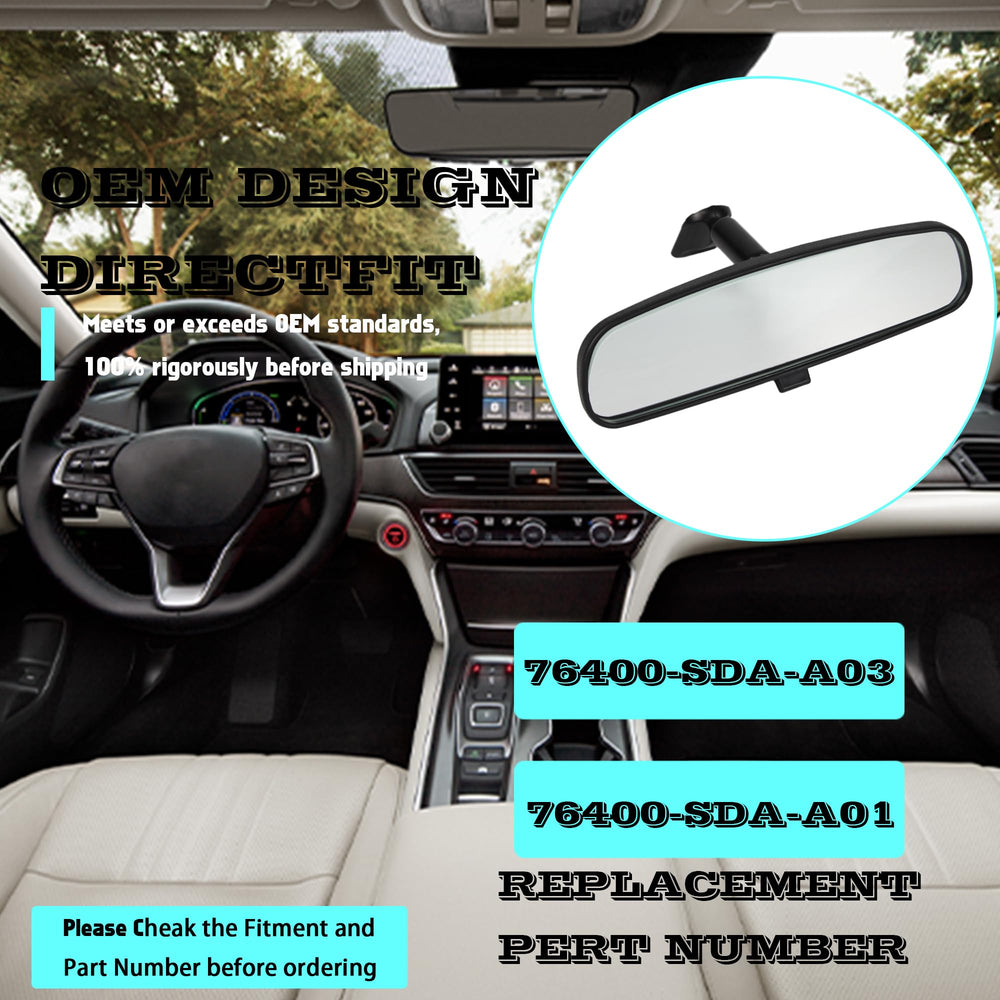 YzusGomumu wide-angle rear-view mirror expands rear visibility for safer lane changes