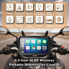 YZW wireless CarPlay and Android Auto connection for hands-free navigation