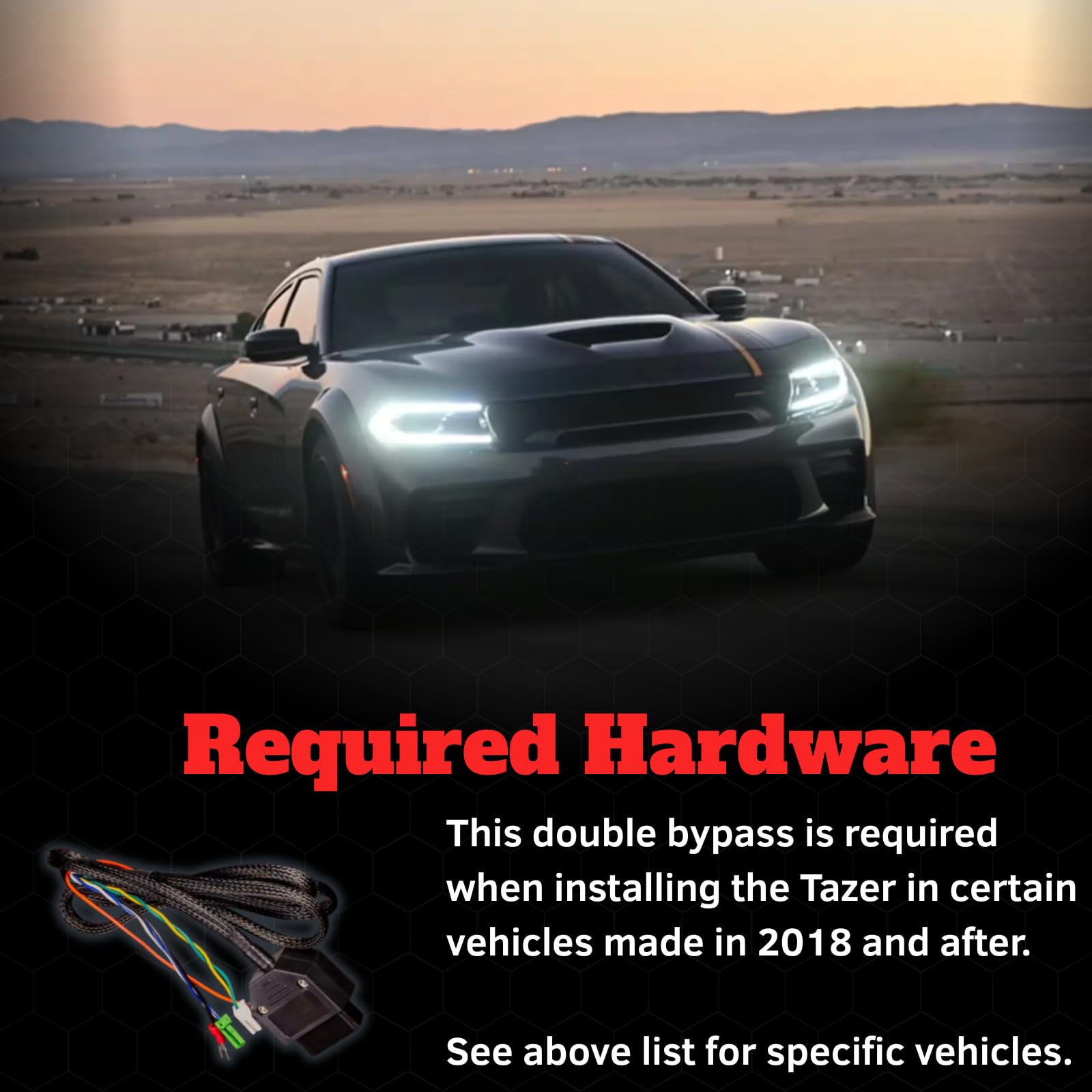 Z Automotive Double Bypass compatible with 2018-2023 Charger, Challenger and Chrysler 300 models.