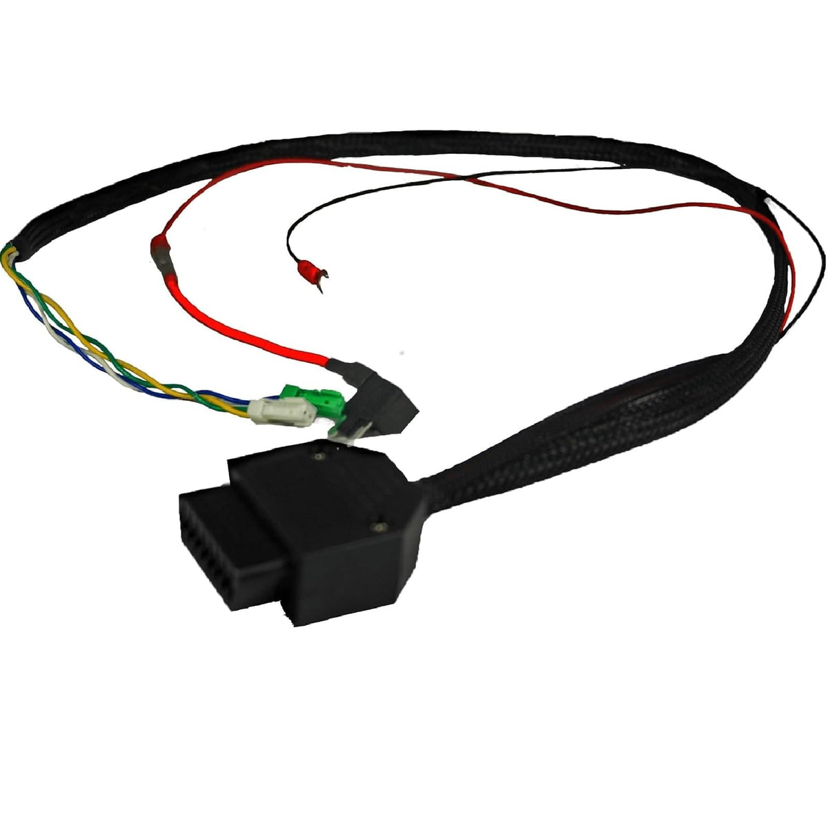 Z Automotive Double Bypass trunk installation shows quick device relocation for a cleaner dash space.