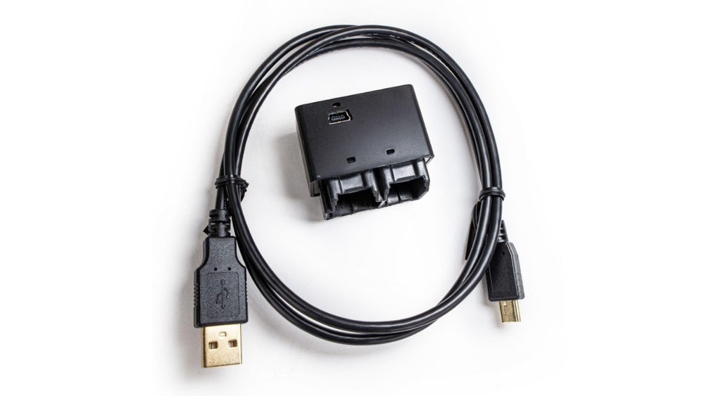 Z Automotive Tazer Mini Programmer on Gladiator JT side profile with controls