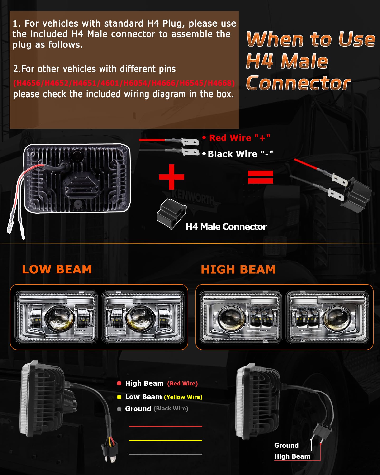 Z-OFFROAD DOT cutoff close-up reveals clear Z-line glare control.