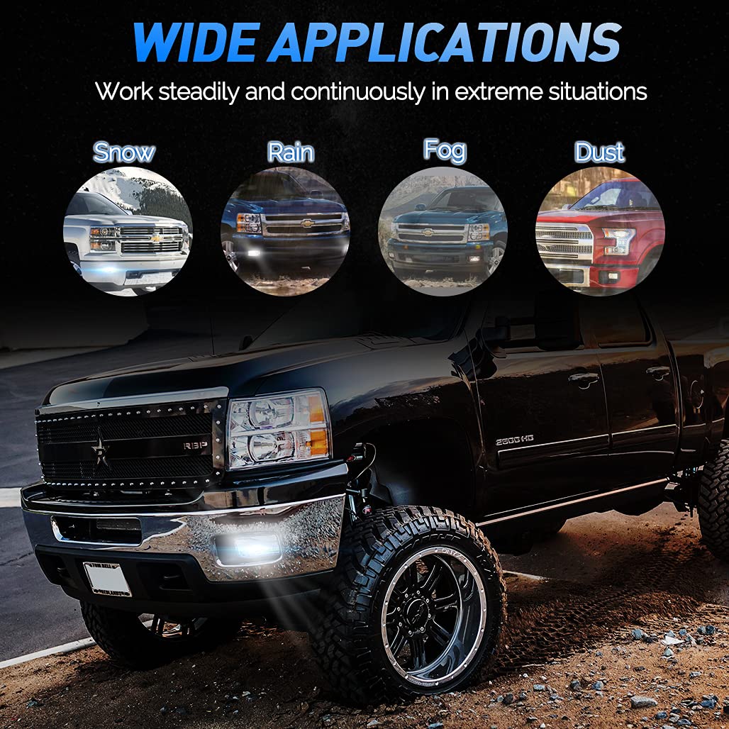 Z-OFFROAD fog lights illuminate night driving with extended reach.