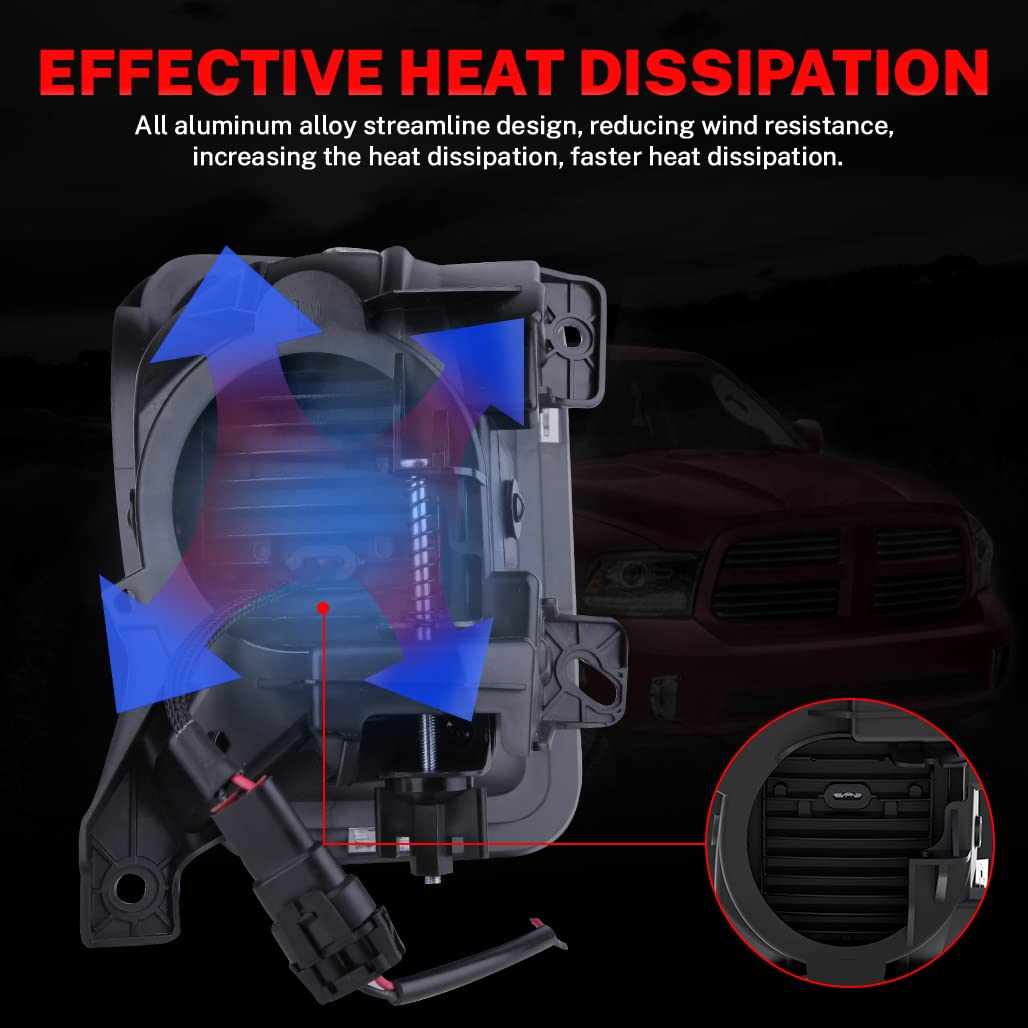 Z-OFFROAD LED fog lights plug-and-play install for quick upgrades