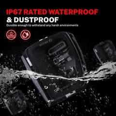 Z-OFFROAD LED fog lights waterproof IP67 rating suitable for all-weather use