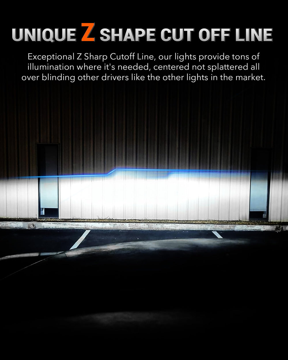 Z-OFFROAD plug-and-play installation with no extra parts.