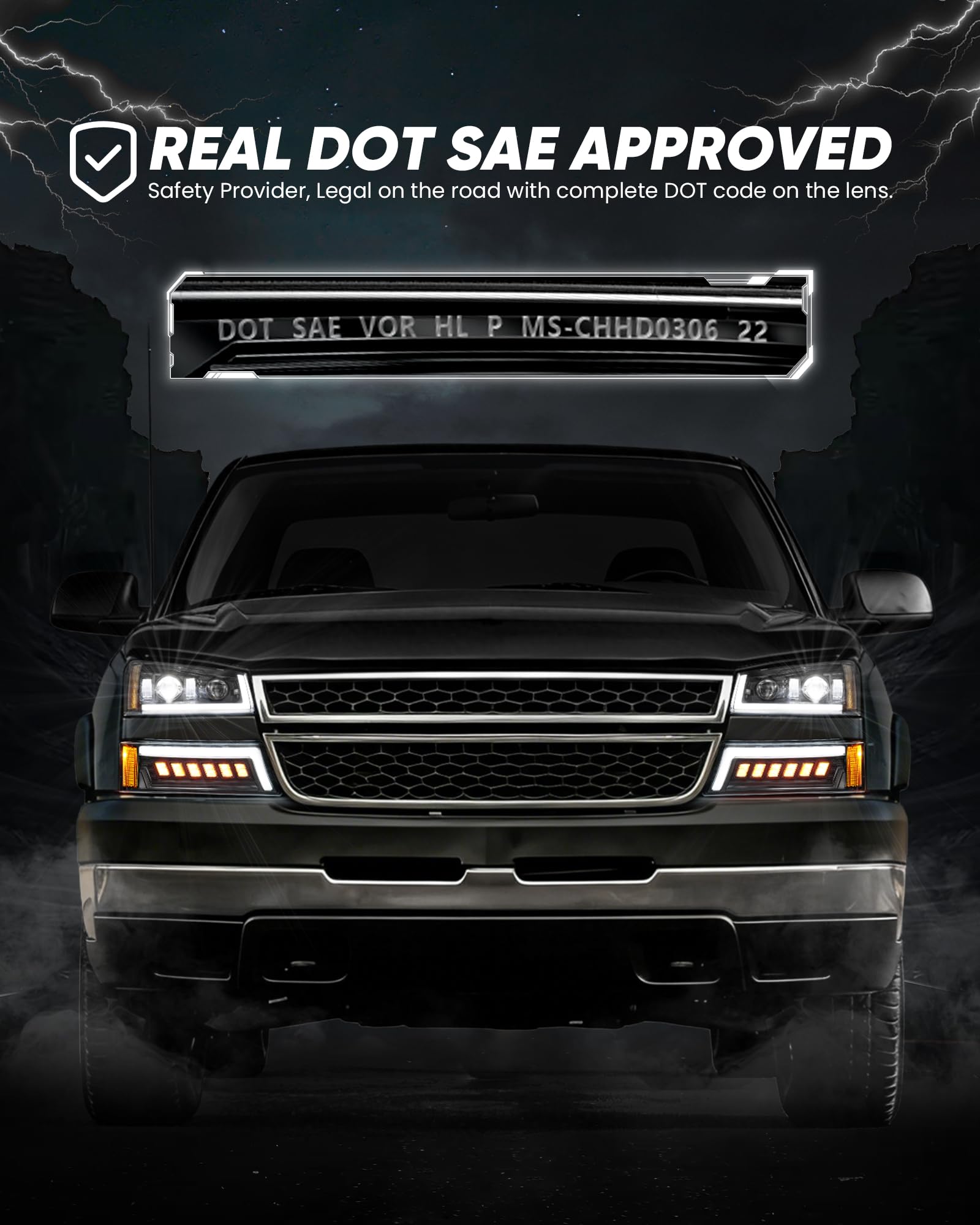 Comprehensive Silverado and Avalanche compatibility ensures a snug fit
