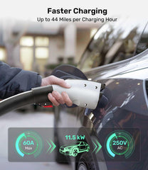 Zanch 60A 250V rating enables faster charging for longer trips