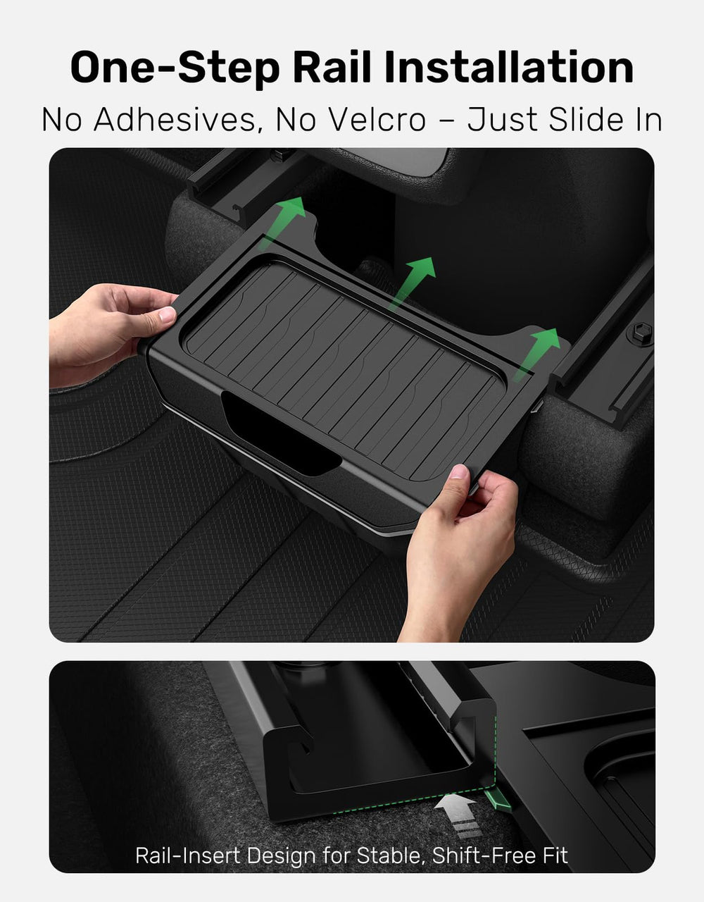 Zanch 1.5-gallon capacity helps keep Model Y cabin tidy