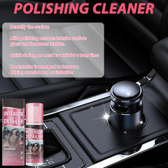 ZannWnm Multi-Surface Cleaner safe for leather, vinyl, and rubber.