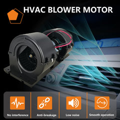 ZANURA blower motor fan assembly installation guide image, easy replacement for 12V systems