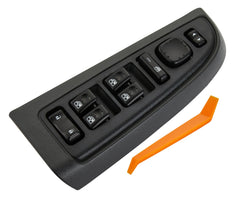 ZAPOSTS power window switch with bezel for quick replacement in Chevy models.