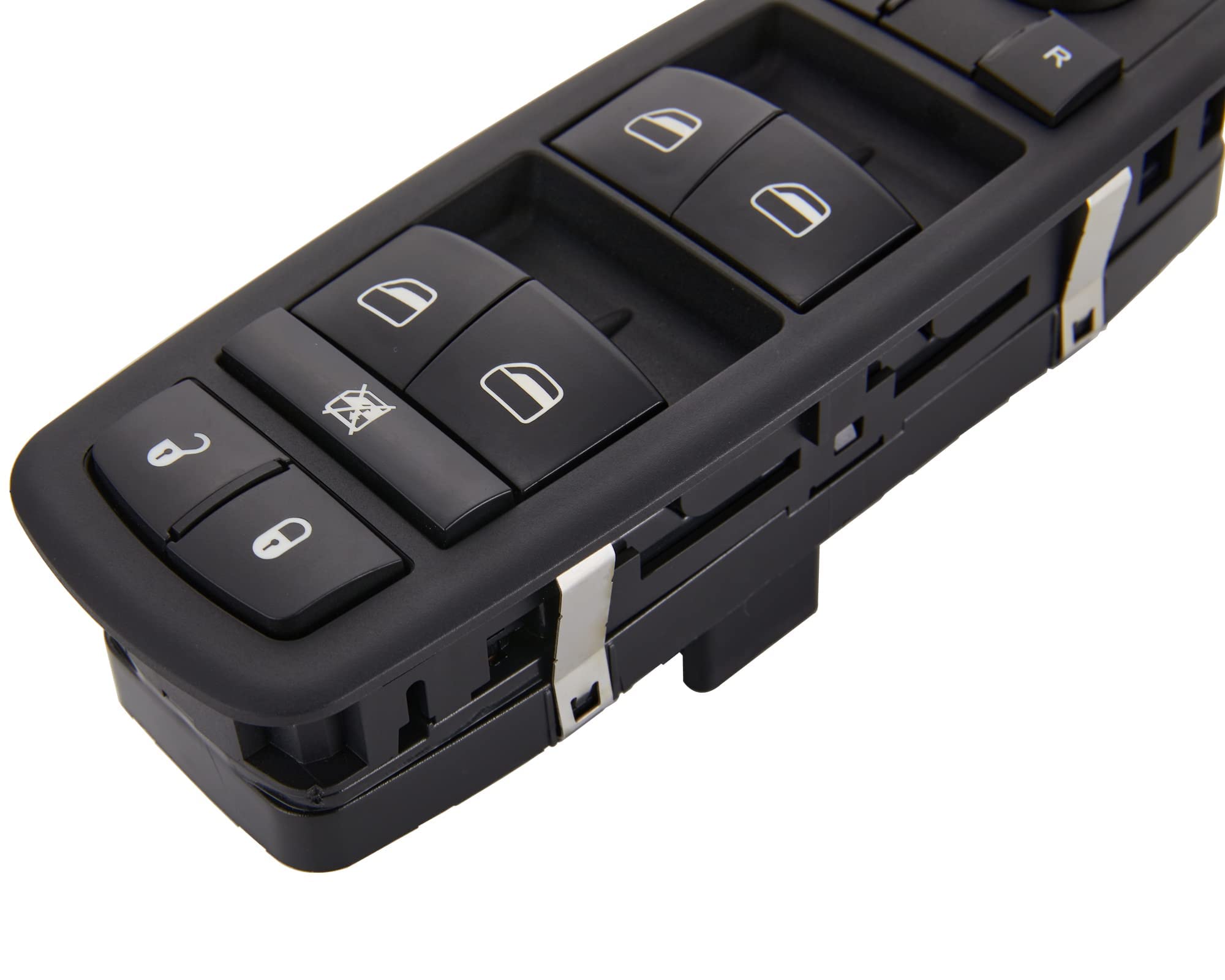 Driver-side master switch by ZAPOSTS with green backlight for night use.