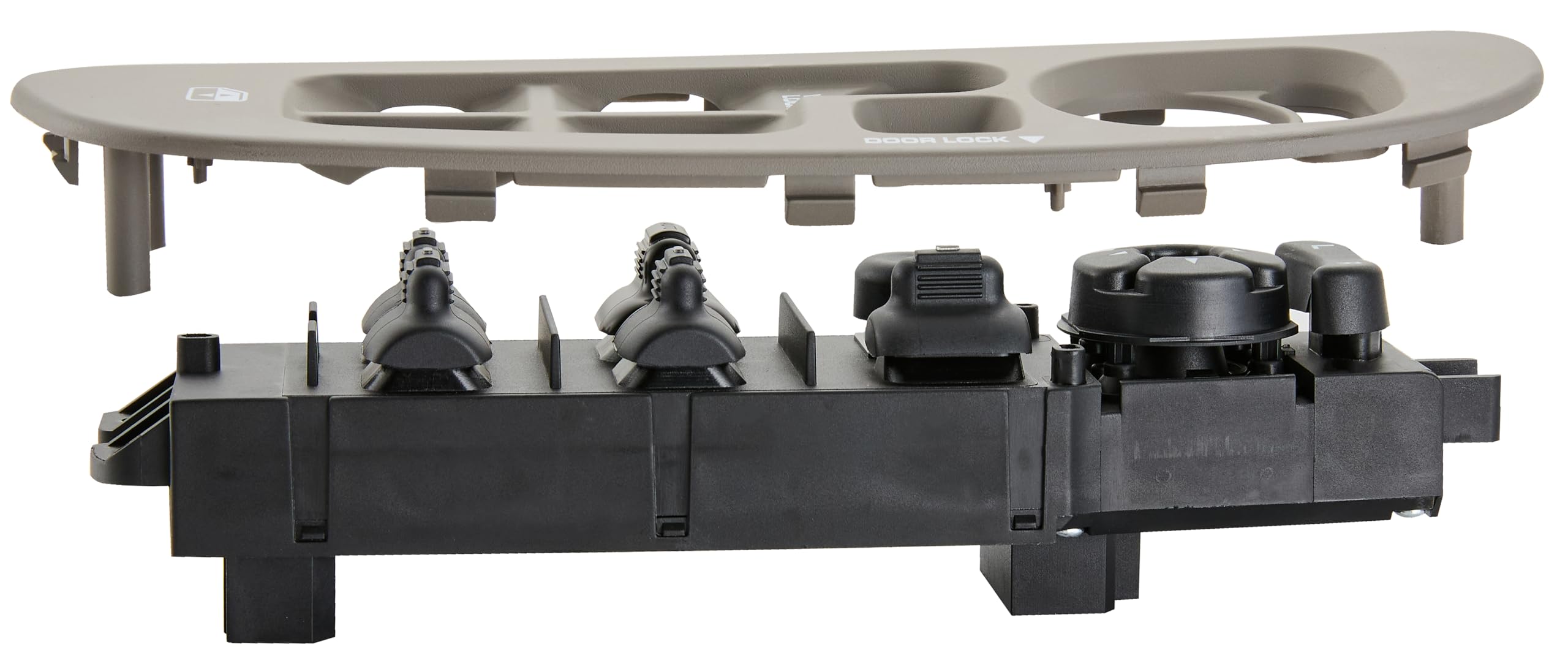 Rear contacts detail of ZAPOSTS power window switch for compatibility check