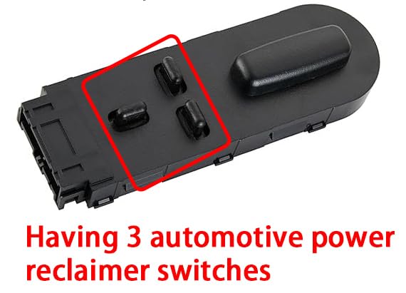 ZAPOSTS recliner tilt control switch for Chevy C5 enables precise position changes.