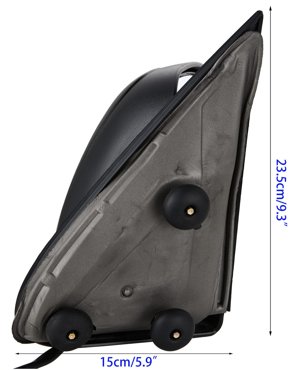 ZAPOSTS GMC Sierra 1500 side view mirror improves visibility.